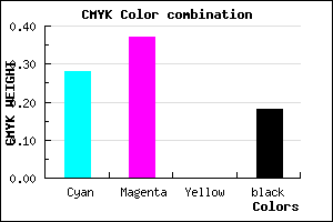#9784D2 color CMYK mixer