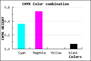 #986DED color CMYK mixer