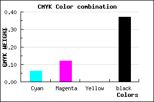 #988DA1 color CMYK mixer