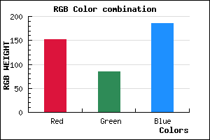 rgb background color #9854BA mixer