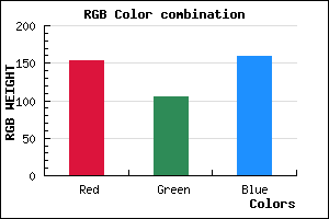 rgb background color #99699F mixer