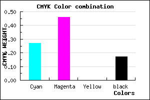 #9971D3 color CMYK mixer