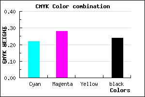 #998DC3 color CMYK mixer