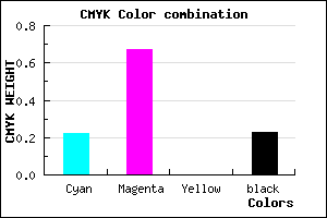 #9940C4 color CMYK mixer