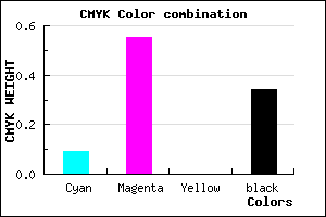 #994BA8 color CMYK mixer