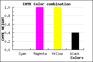 #9A0002 color CMYK mixer