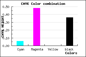 #9A56A4 color CMYK mixer