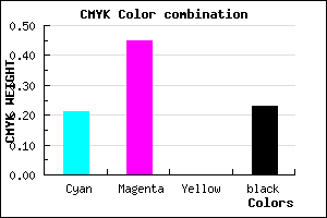 #9B6CC5 color CMYK mixer