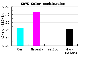 #9B73C9 color CMYK mixer