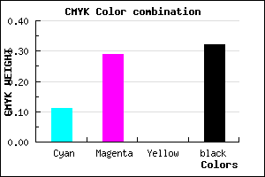 #9B7CAE color CMYK mixer