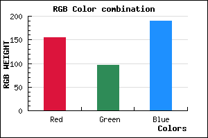 rgb background color #9B60BE mixer