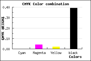 #9C9699 color CMYK mixer