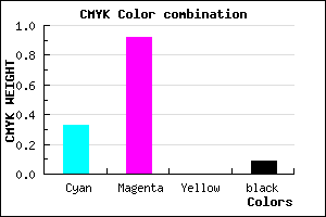 #9C12E8 color CMYK mixer