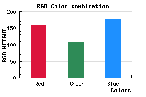 rgb background color #9D6CB0 mixer