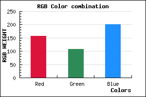 rgb background color #9D6CC9 mixer