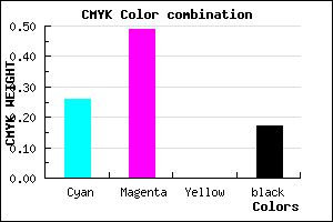 #9D6CD4 color CMYK mixer
