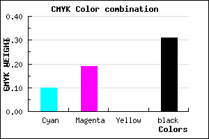 #9D8DAF color CMYK mixer