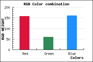 rgb background color #9D3CA0 mixer