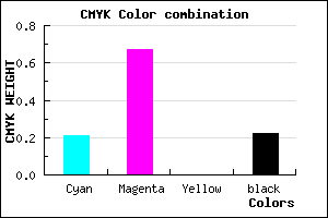 #9D41C7 color CMYK mixer