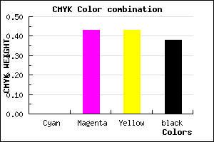 #9D5A5A color CMYK mixer
