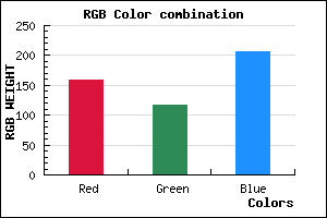 rgb background color #9E75CF mixer