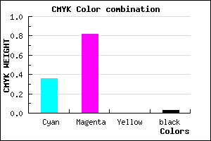 #9E2CF8 color CMYK mixer