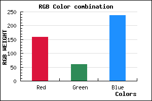 rgb background color #9E3DED mixer