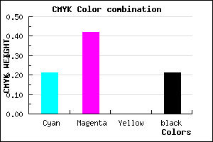 #9F75C9 color CMYK mixer