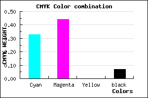 #9F85ED color CMYK mixer