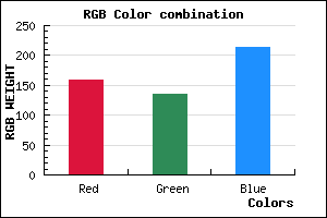 rgb background color #9F87D5 mixer