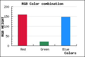 rgb background color #9F1493 mixer
