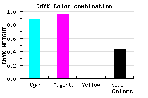 #10068E color CMYK mixer
