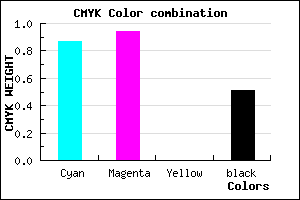 #10077D color CMYK mixer