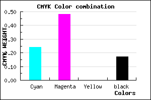 #A06DD3 color CMYK mixer