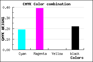 #A078C6 color CMYK mixer