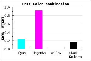#A011D3 color CMYK mixer