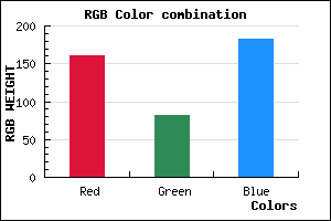 rgb background color #A052B6 mixer