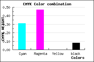 #A17CEB color CMYK mixer
