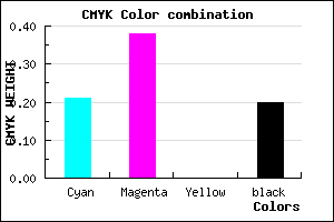 #A17DCB color CMYK mixer