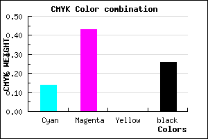 #A26CBD color CMYK mixer
