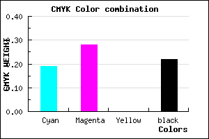 #A290C8 color CMYK mixer