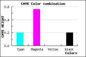 #A259CB color CMYK mixer
