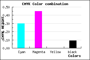 #A37FE8 color CMYK mixer