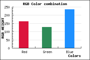 rgb background color #A37FEC mixer