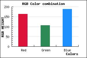rgb background color #A46BBC mixer