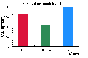 rgb background color #A46DC5 mixer