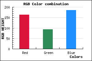 rgb background color #A45EBA mixer