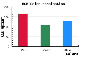 rgb background color #A56C81 mixer