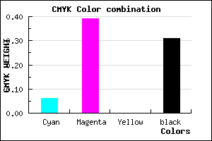 #A56CB0 color CMYK mixer