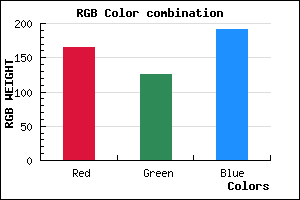 rgb background color #A57DBF mixer